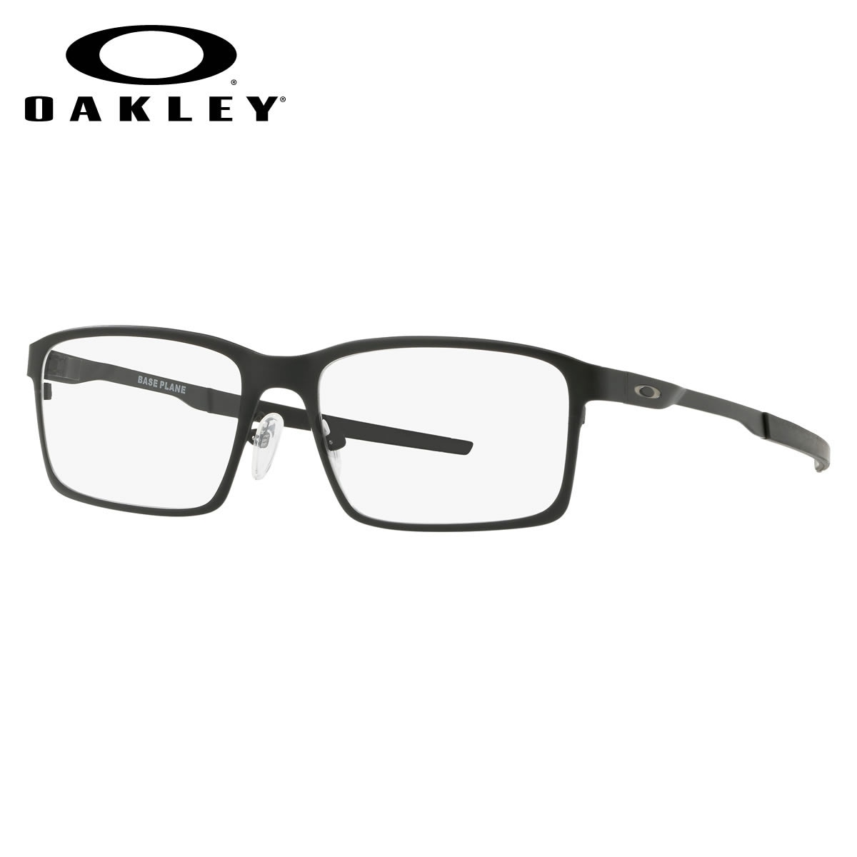 オークリー OAKLEY メガネ /OX3232-01 52サイズ /BASE PLANE ベースプレーン スプリングヒンジ バネ蝶番 ばね蝶番 /Satin Black スクエア /オークリー OAKLEY 伊達メガネレンズ無料 メンズ レディース 【20BF】