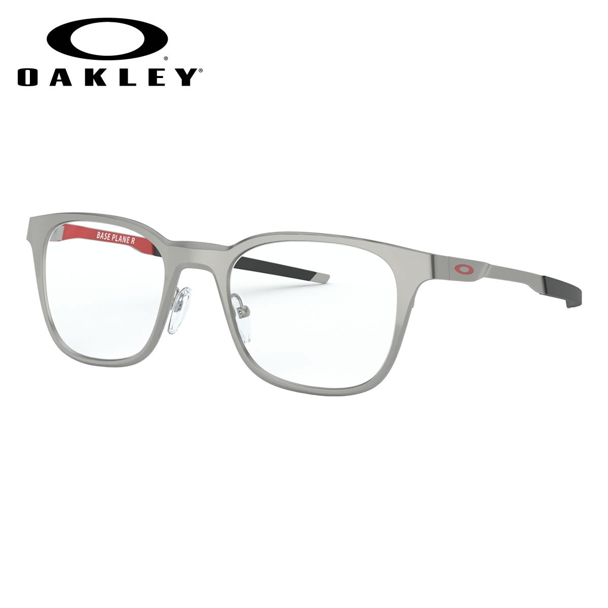 オークリー OAKLEY メガネ OX3241-04-49 BASE PLANE R ベースプレーンアール Satin Chrome オークレー シルバー メンズ レディース