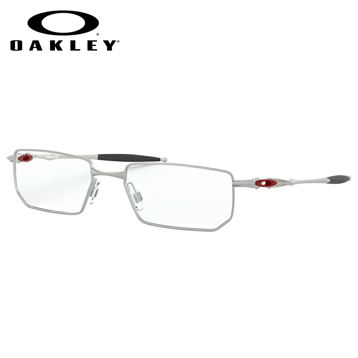 オークリー OAKLEY メガネ OX3246-04-53 OUTER FOIL アウターフォイル Satin Chrome シルバー メンズ レディース