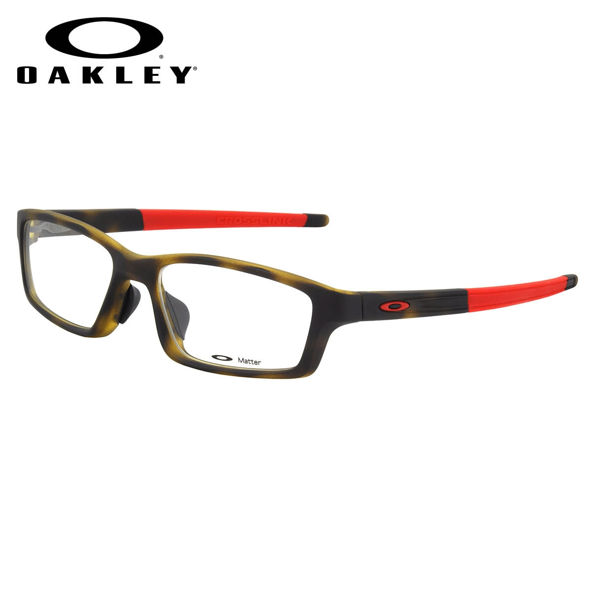 OAKLEY ꡼ ᥬ /OX8041-1556 CROSSLINK PITCH ASIA FIT /Brown Tortoise /CROSSLINKPITCH 󥯥ԥå եå ݡ  ãᥬ̵ͥ /꡼ OAKLEY  ǥ 20BF