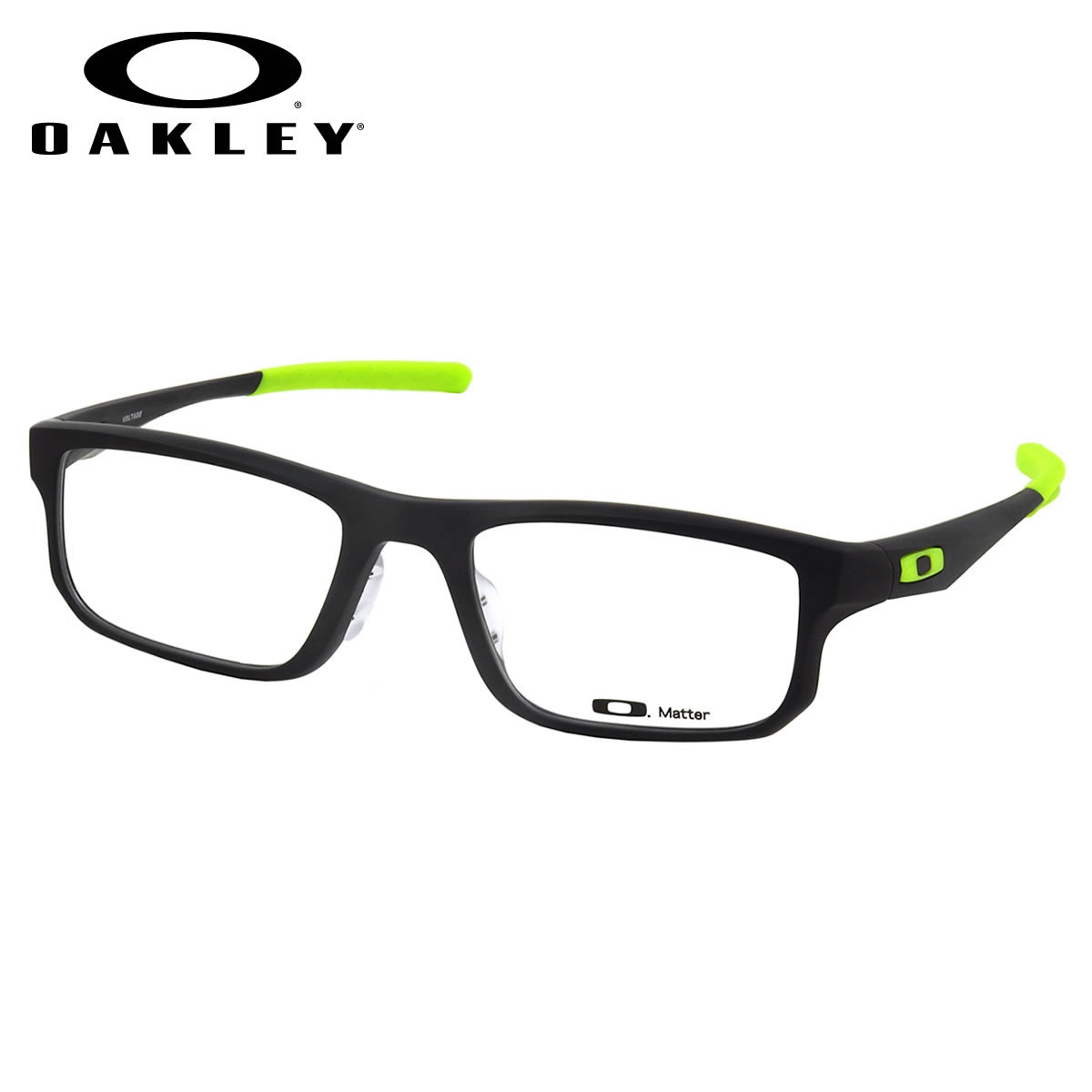 オークリー OAKLEY メガネ /OX8066-0755 /VOLTAGE ASIA FIT Satin Black Retina Burn /ボルテージ アジアフィット スクエア /OAKLEY 伊達メガネレンズ無料 メンズ レディース 【20BF】