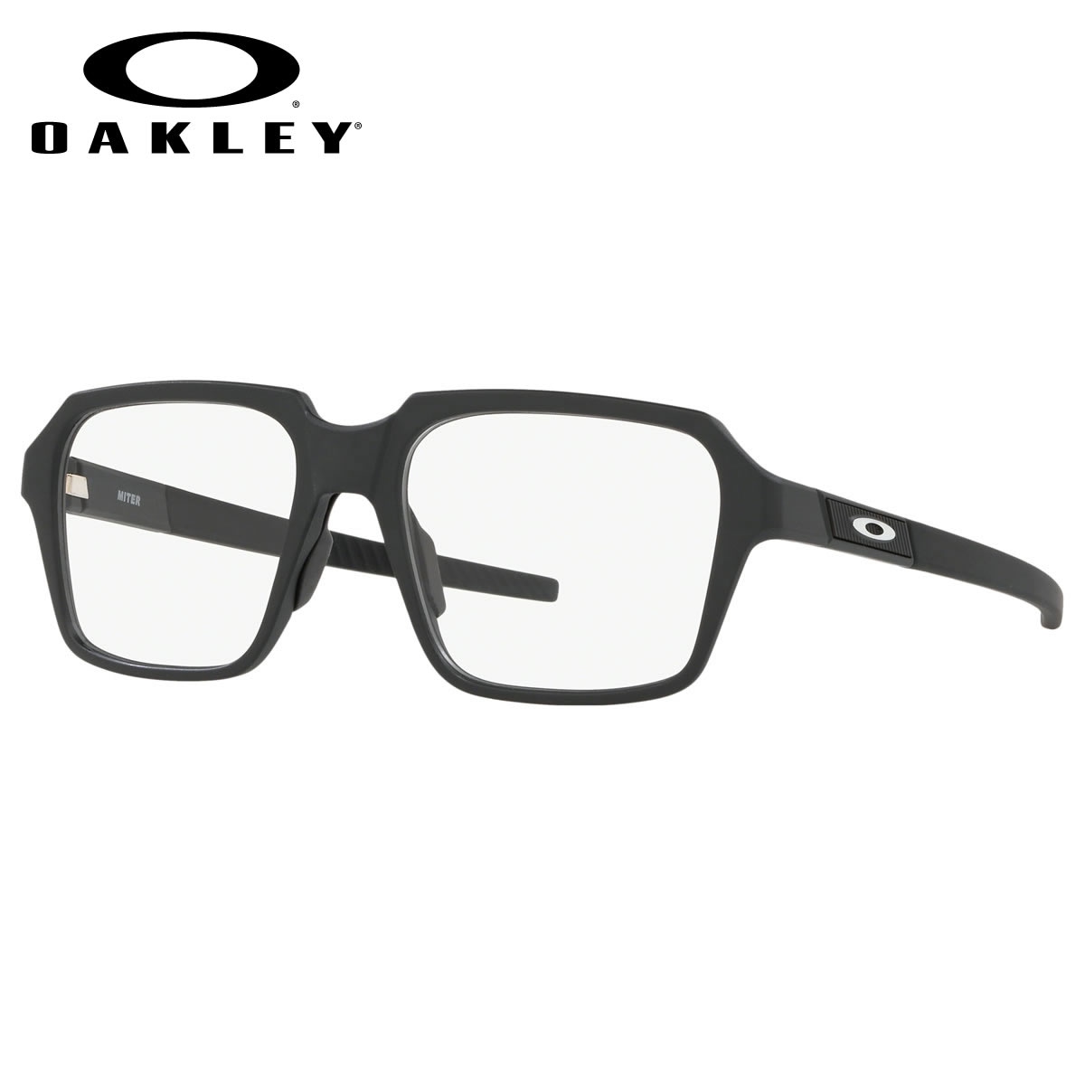 オークリー OAKLEY メガネ /OX8154-01-54 /MITER マイター スクエア 黒 マット /Satin Black近視 乱視 遠視 老眼 /伊達メガネレンズ無料 メンズ レディース