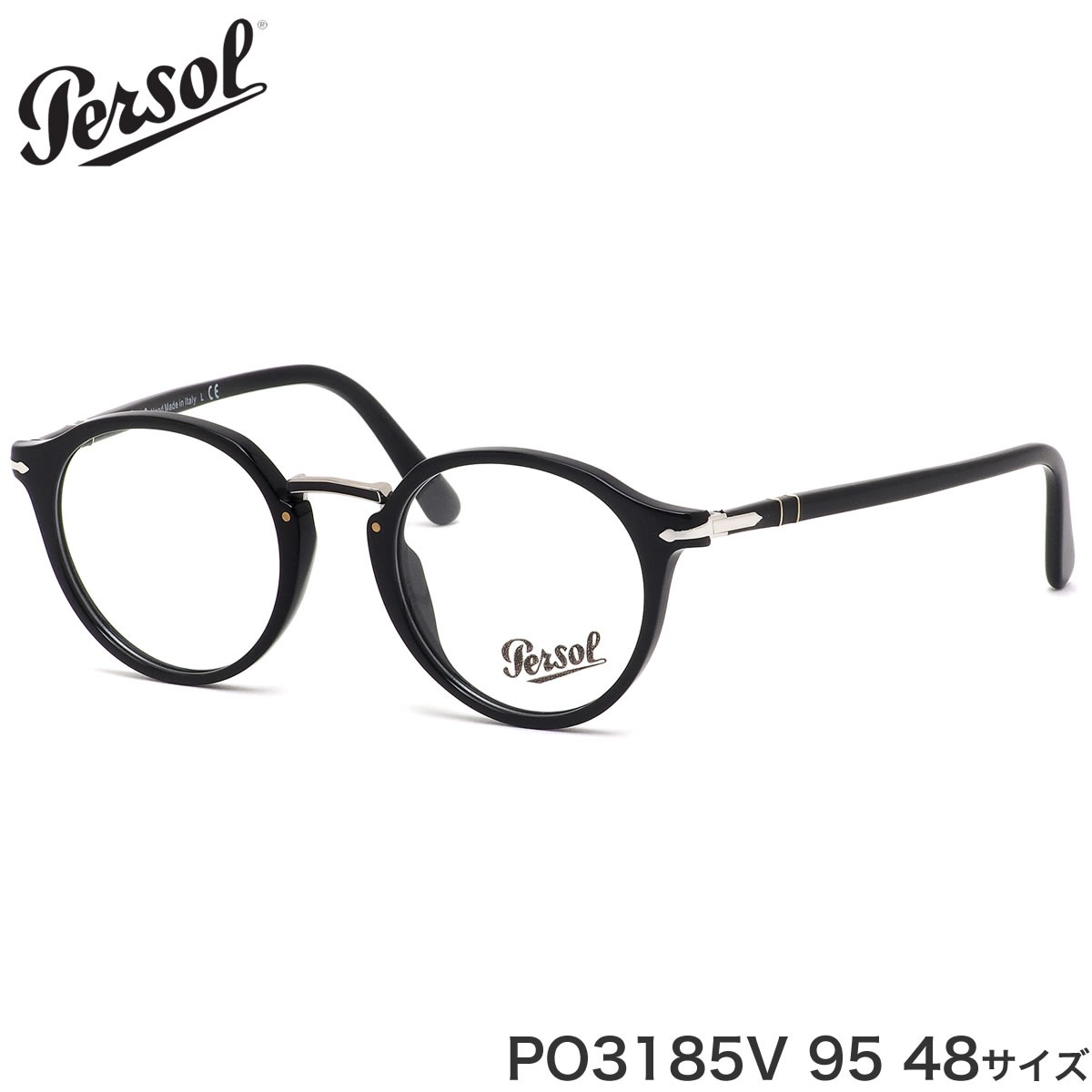 ڥ륽 Persol ᥬ PO3185V 95 48 Combo Evolution  Хĳ  ꥢ made in Italy  ǥ