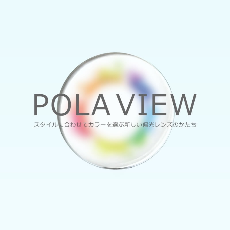 偏光レンズ POLA VIEW ポラビュー 全63色 メンズ レディース