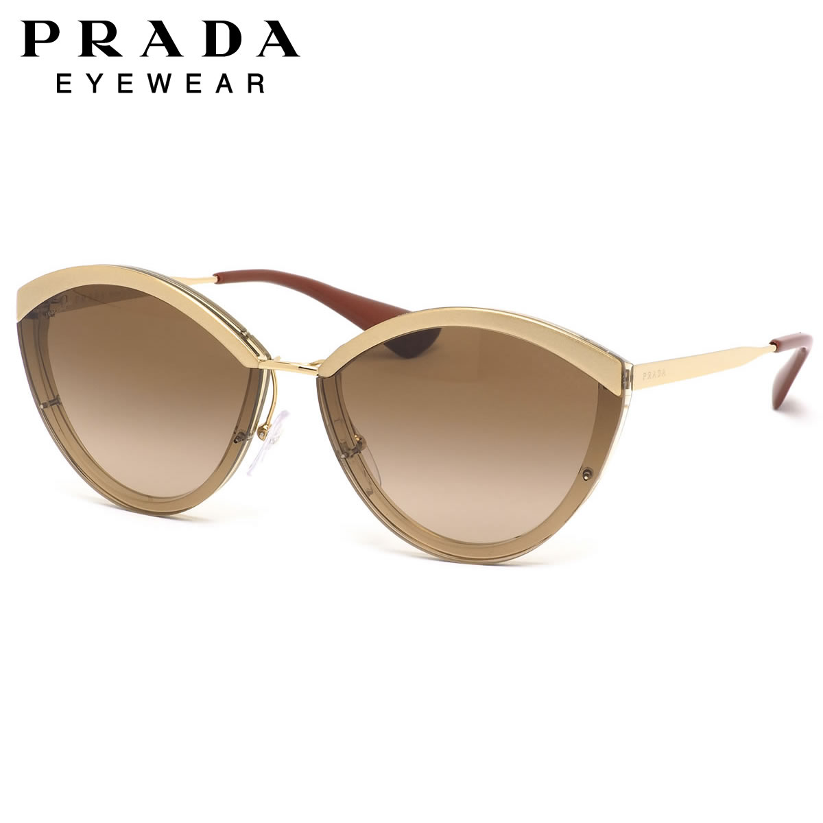 プラダ PRADA サングラス /PR07US 726088 64サイズ /シネマ ブロー トランスパレント グラデーション /プラダ PRADA メンズ レディース