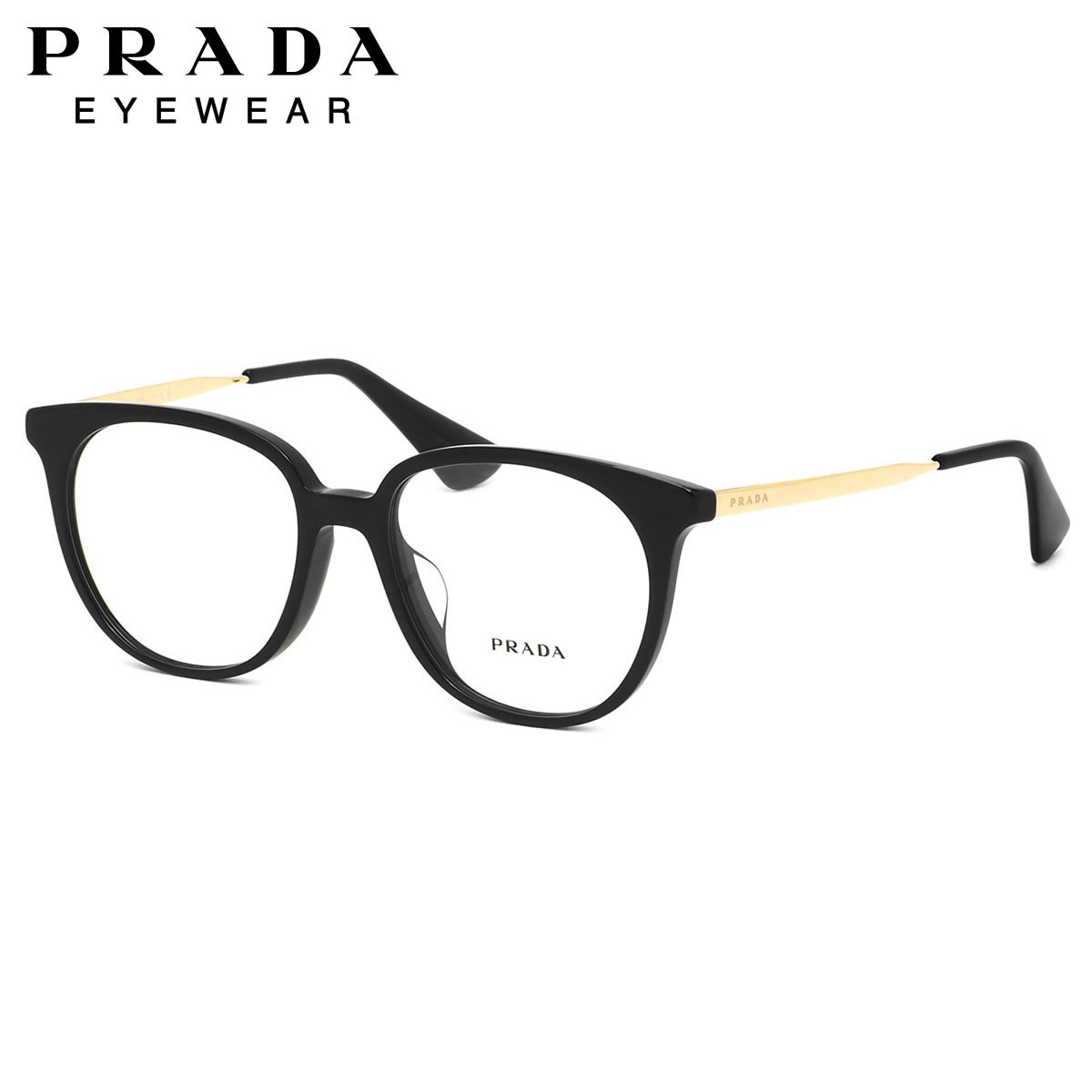 プラダ PRADA メガネ /PR13UVF 1AB1O1 52サイズ /ボストン トレンド モード フルフィット フェミニン /プラダ PRADA メンズ レディース