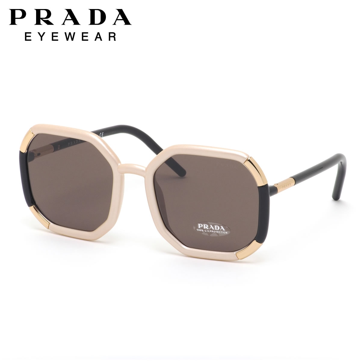 プラダ サングラス PR20XS 01F5G1 58 PRADA デコード MADE IN ITALY イタリア製 大きめ メンズ レディース