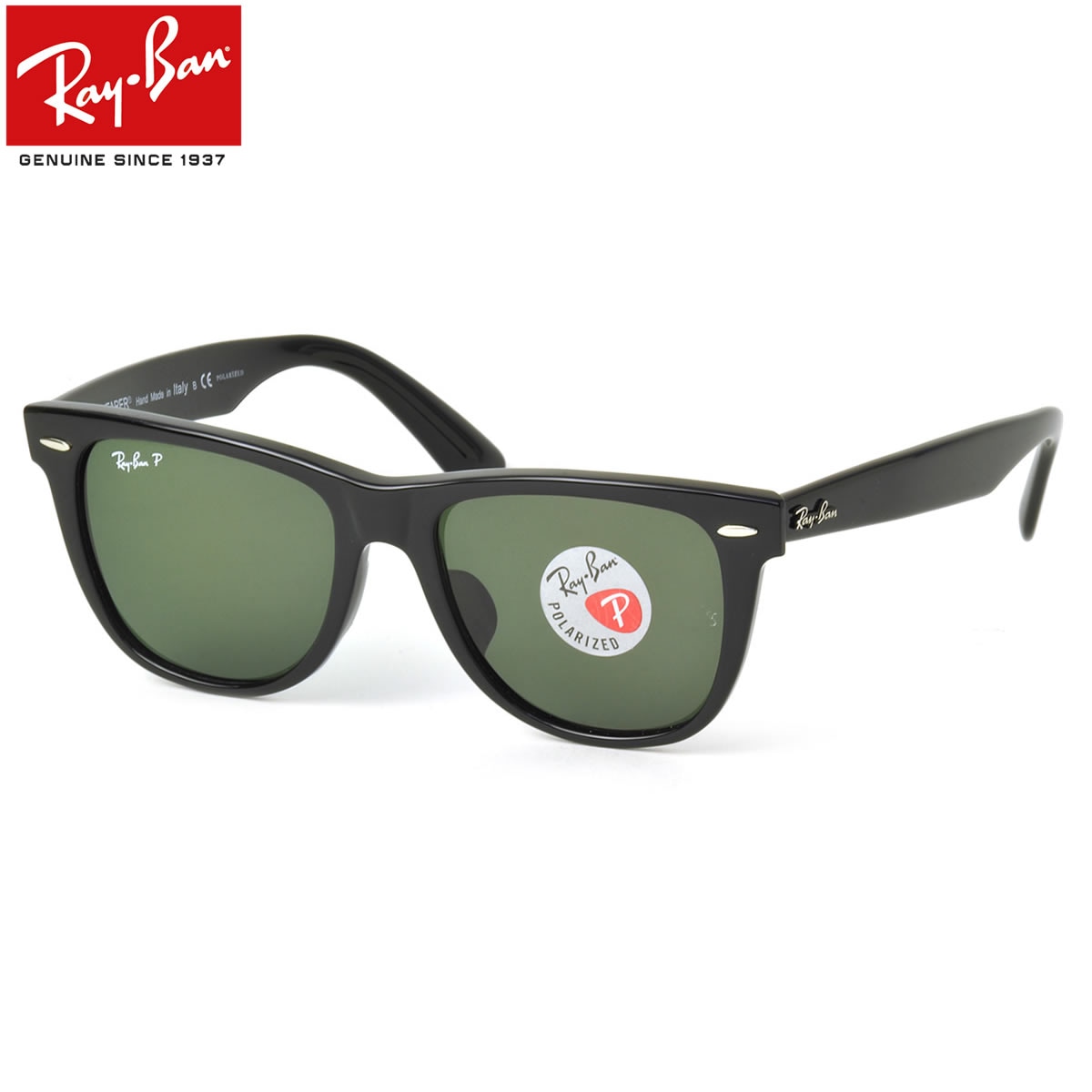レイバン サングラス 偏光 ウェイファーラー Ray-Ban RB2140F 901/58 54サイズ /レイバン RAYBAN WAYFARER 90158 偏光レンズ 偏光サングラス フルフィット ICONS アイコン メンズ レディース