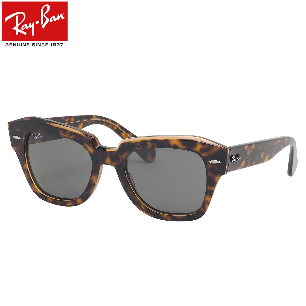 Ray-Ban サングラス RB2186 1292B1 52 レイバン STATE STREET ステートストリート  メンズ レディース