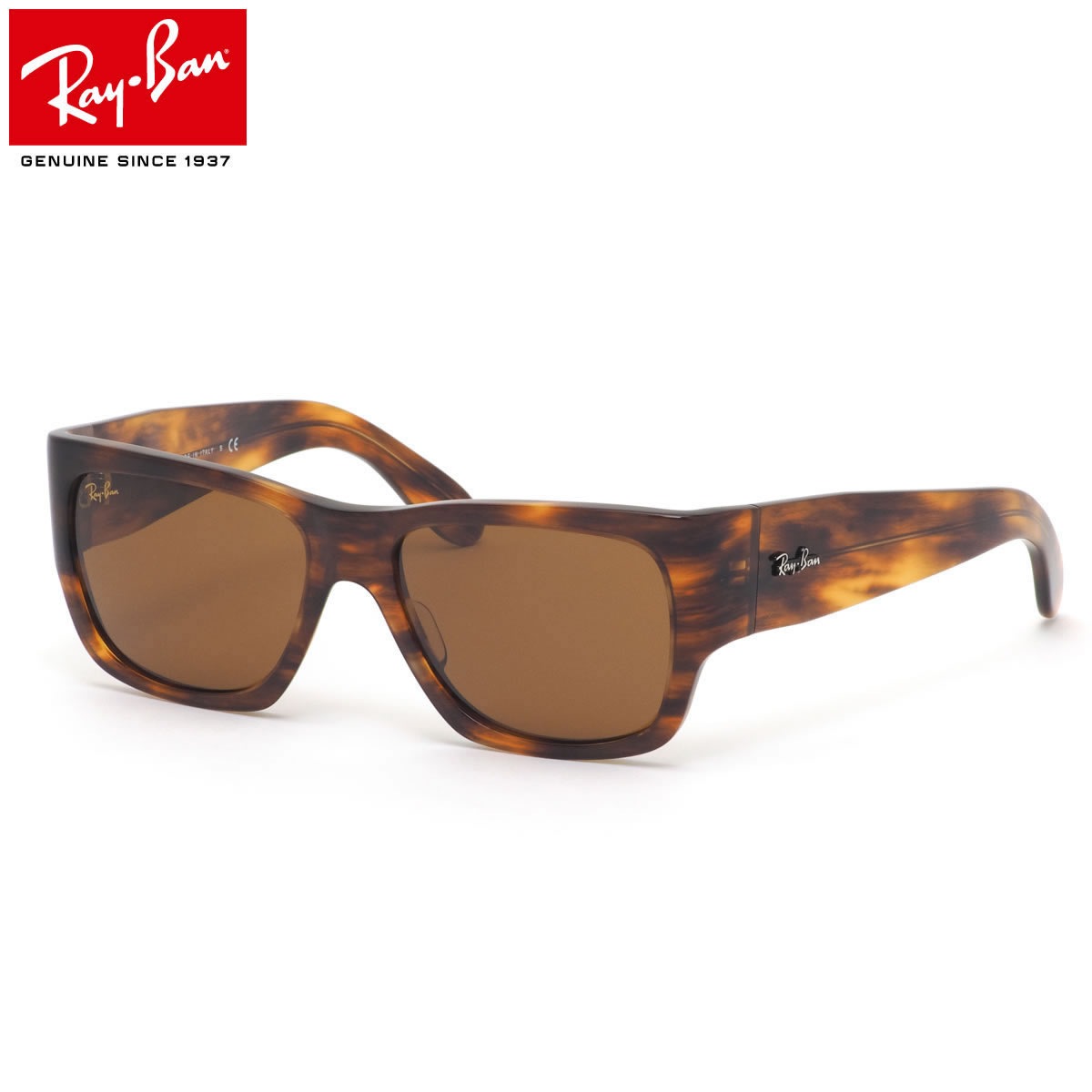 レイバン サングラス RB2187 954/33 54 Ray-Ban WAYFARER NOMAD ブラウンクラシック B-15 Made in Italy イタリア製 メンズ レディース