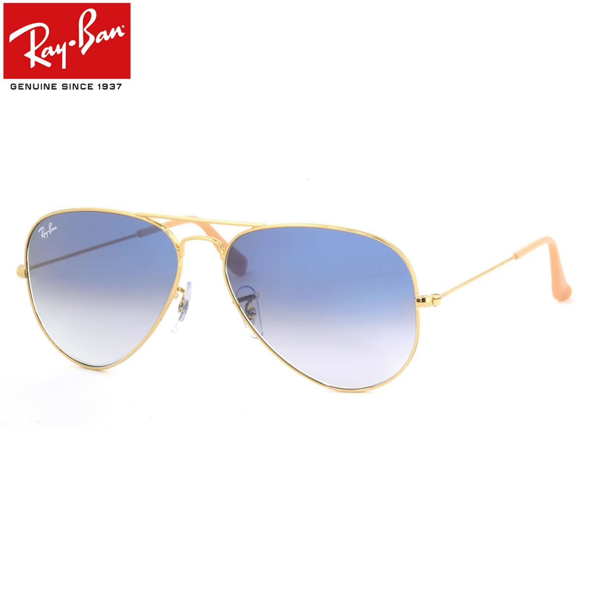 レイバン サングラス アビエーター Ray-Ban RB3025 001/3F 58サイズ /レイバン RAYBAN AVIATOR 0013F LARGE METAL ラージメタル ツーブリッジ ダブルブリッジ ティアドロップ ブルーレンズ ICONS アイコン メンズ レディース