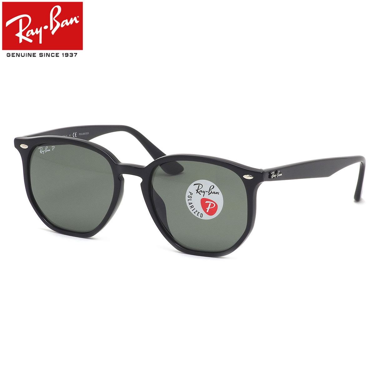 レイバン サングラス Ray-Ban RB4306F 601/9A 54サイズ レディースモデル RayBan ヘキサゴン フルフィット ドライブ スポーツ 偏光レンズ 偏光サングラス