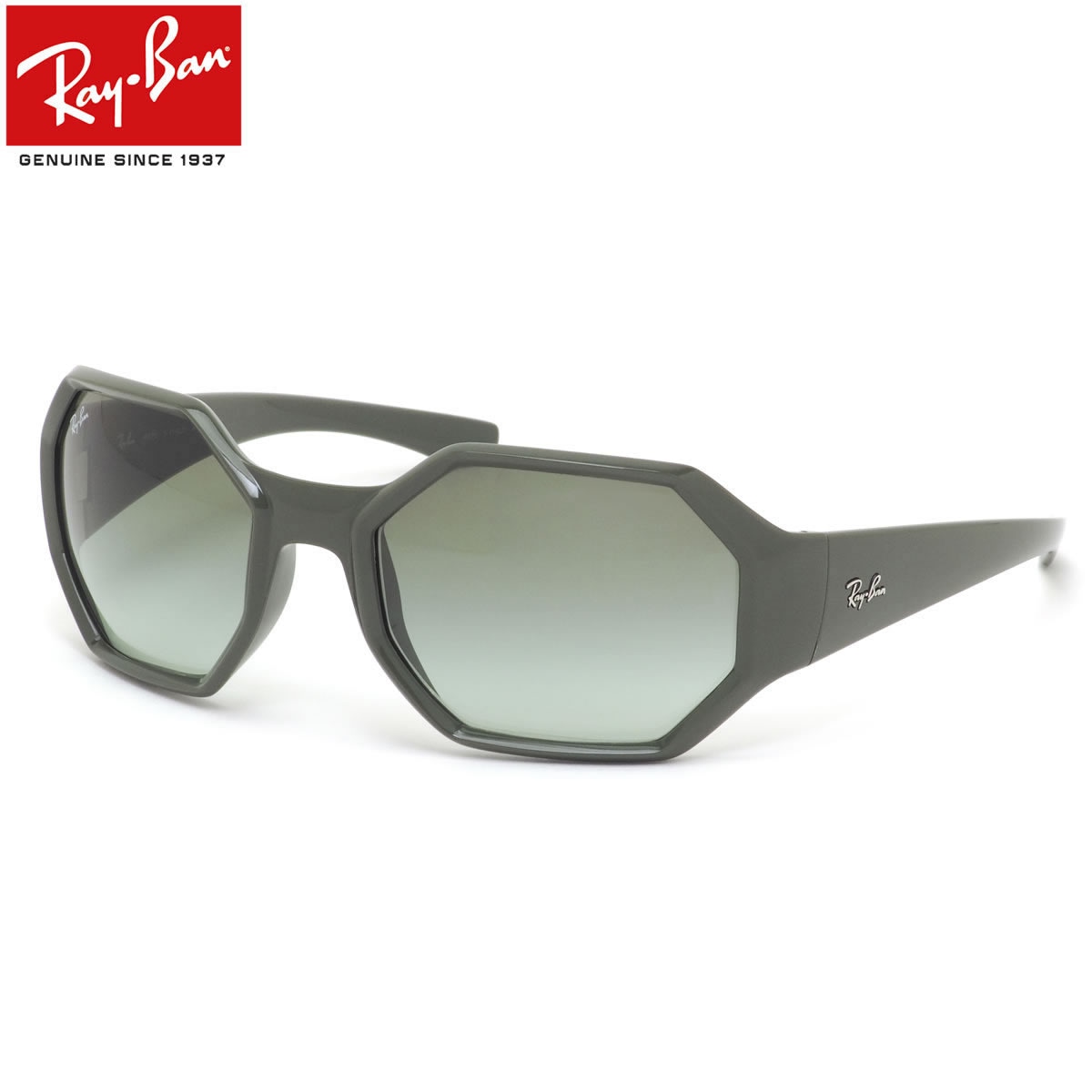 Ray-Ban サングラス RB4337 64898E 59 レイバン オクタゴン 軽量 軽い スポーツ 大きめ グラデーションレンズ メンズ レディース