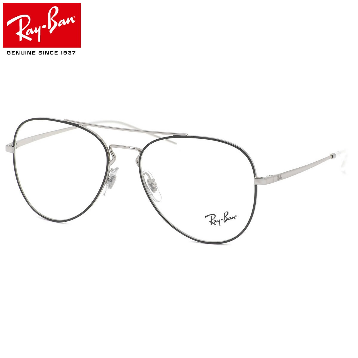 レイバン Ray-Ban メガネ RX6413 2983 56 レイバン純正レンズ対応 ティアドロップ パイロット ダブルブリッジ ツーブリッジ アビエーター RayBan メンズ レディース 【20BF】