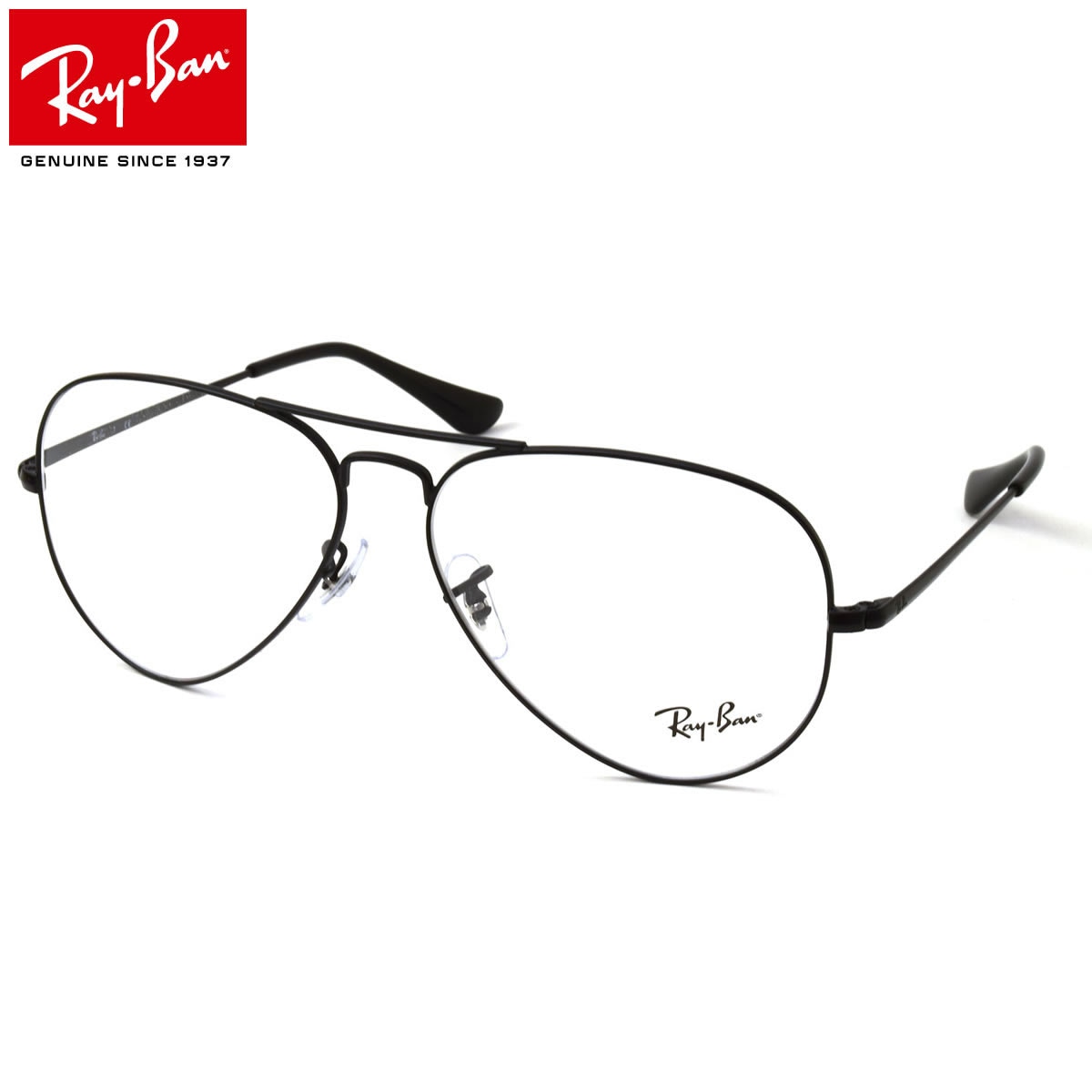 レイバン Ray-Ban メガネ RX6489 2503 58 レイバン純正レンズ対応 アビエーター クラシックメタル ティアドロップ ツーブリッジ ダブルブリッジ RayBan AVIATOR メンズ レディース
