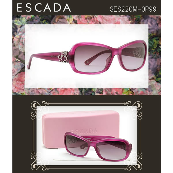 エスカーダ サングラス ESCADA ドイツに本拠地を置くヨーロッパの代表的な高級ファッションブランド。 SES220M 0P99 あす楽対応 ses220m 0p99 LOS30