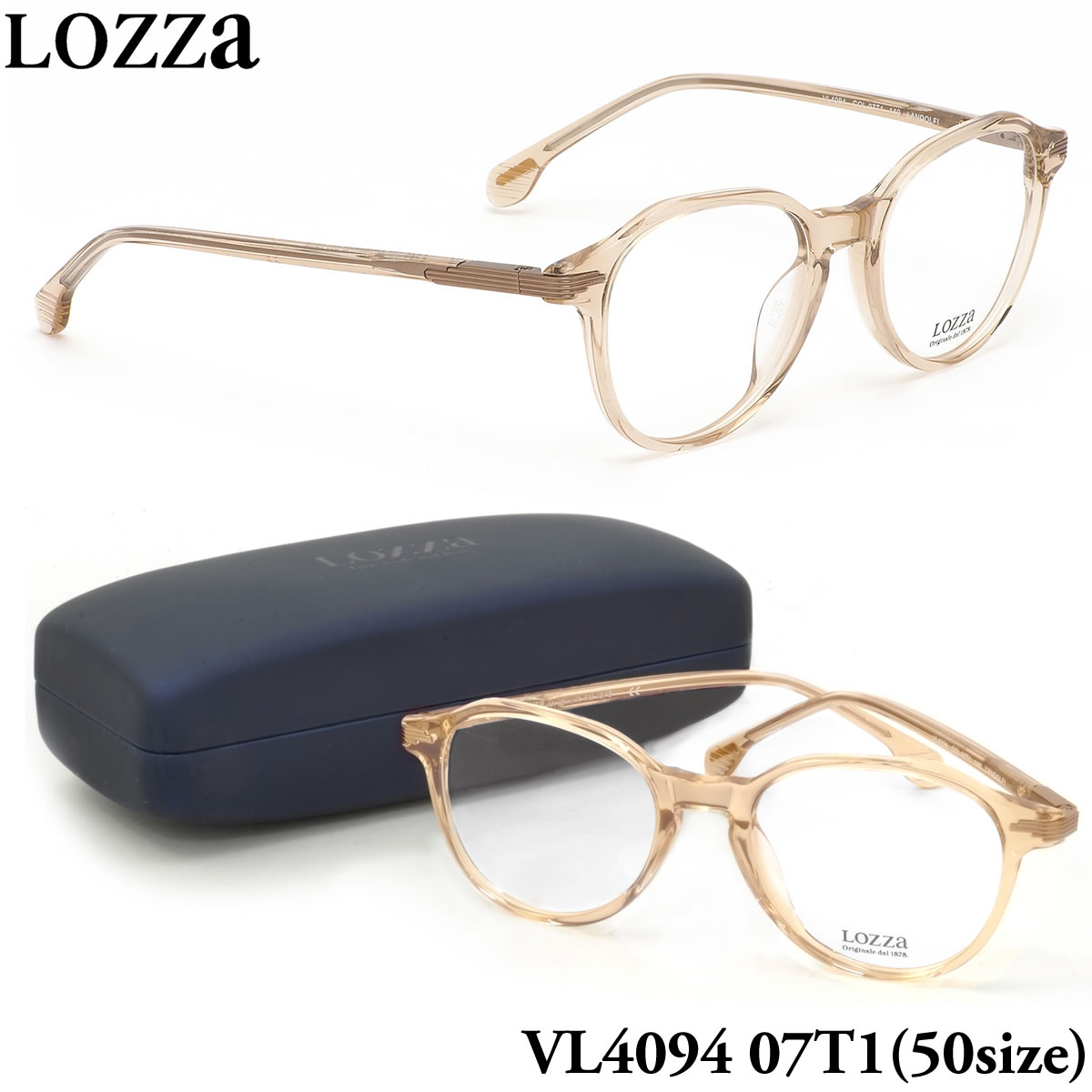 ロッツァ LOZZA メガネ /VL4094 07T1 50サイズ /LANDOLFI /LOZZA メンズ レディース