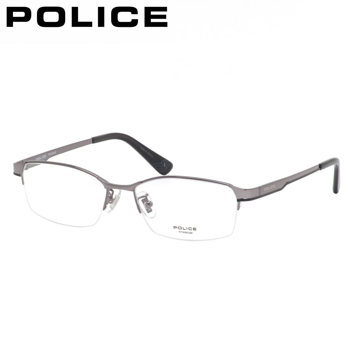 ポリス メガネ VPLC97J 0568 54 POLICE メンズ レディース