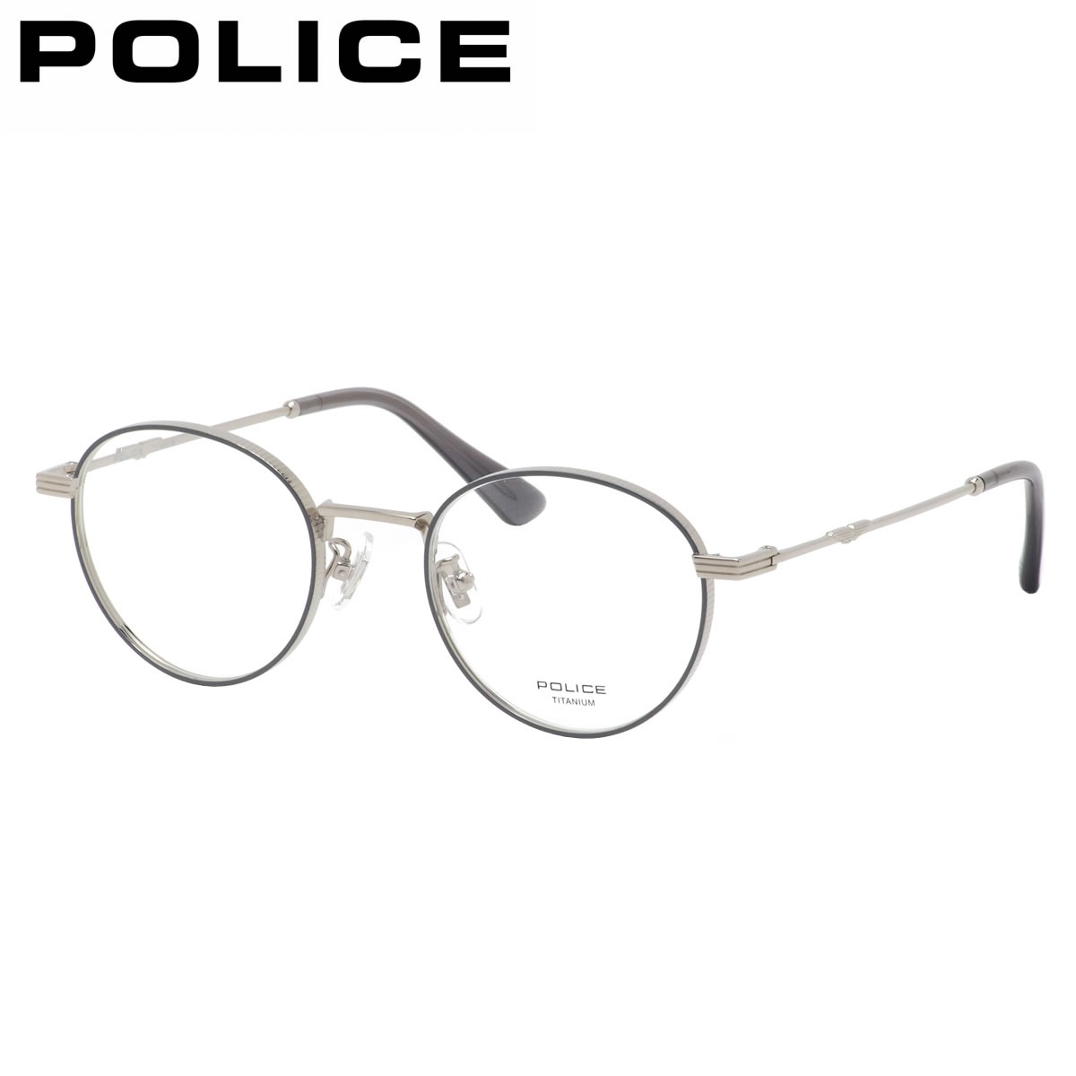 ポリス メガネ VPLC98J 0579 49 POLICE メンズ レディース