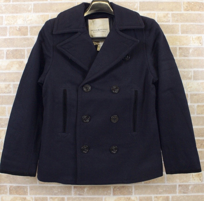S デニムアンドサプライ ピーコート 黒 Denim & Supply Ralph Lauren