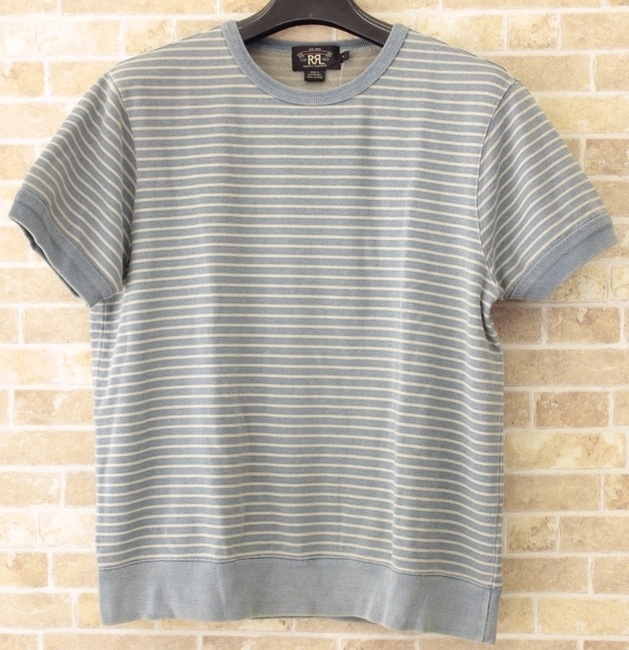 ダブルアールエル) RRL Ribbed Cuff Tshirt リブドカフ 半袖 