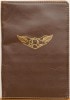 (���֥륢���륨��) RRL �쥶�� �ѥ��ݡ��� ���С� �������֥饦�� Leather passport cover