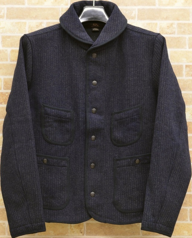 ダブルアールエル) RRL ビーチ クロス インスパイアド カーディガン XL