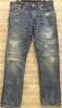 (���֥륢���륨��) RRL �������ȥ졼�� Galveston ������ 32x30 Low-Straight Jean