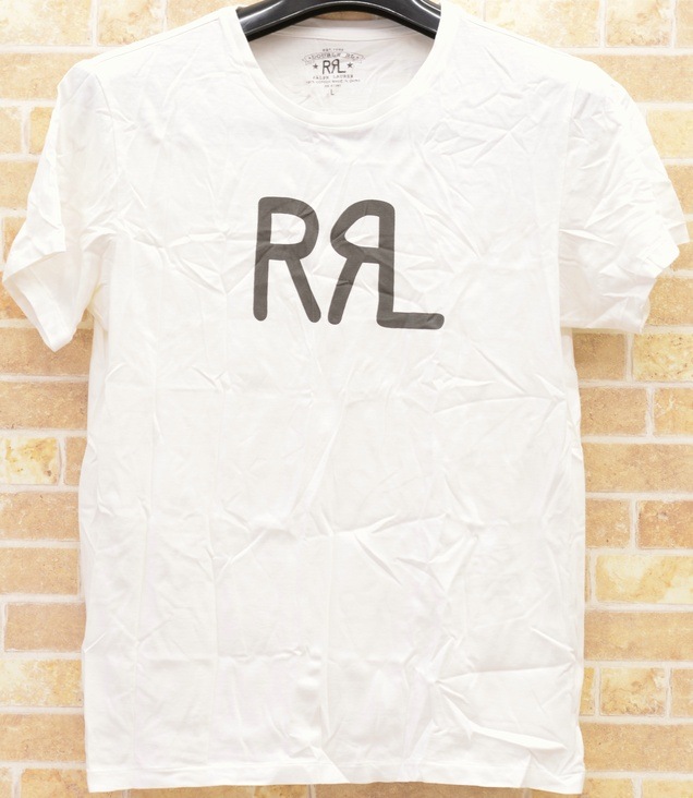 ダブルアールエル) RRL グラフィック Tシャツ XL ホワイト Graphic T 