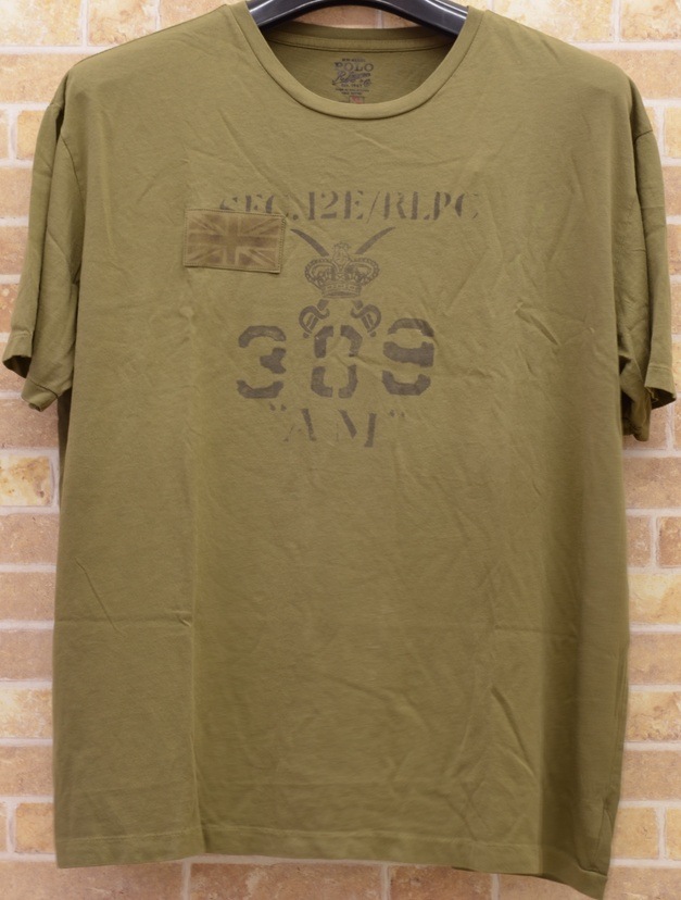 RRL ラルフローレン シングルステッチ OFFICIAL プリント Tシャツ RRL ラルフローレン シングルステッチ OFFICIAL プリント Tシャツ