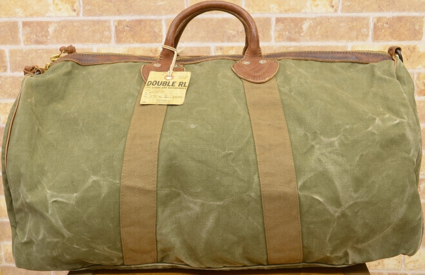 ダブルアールエル) RRL ブリティッシュ ダッフル バッグ British