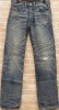 (���֥륢���륨��) RRL ���󥿥ե� ������ ���ȥ졼�� 28x32 Straight Leg repaired denim Santa Fe