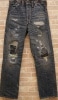 (���֥륢���륨��) RRL �Хå���Хå� ������ ���å����������� �����å���  32 Buckle-Back Jean