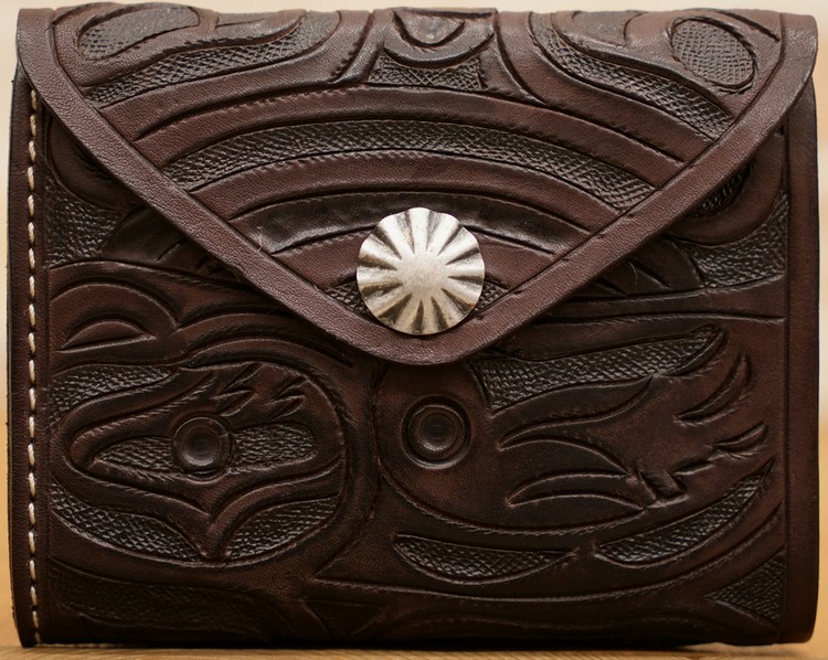 ラルフローレン RRL レザー コンチョウォット　メンズ　バイカー　タグ付　財布 ラルフローレン RRL レザー コンチョウォット メンズ バイカー