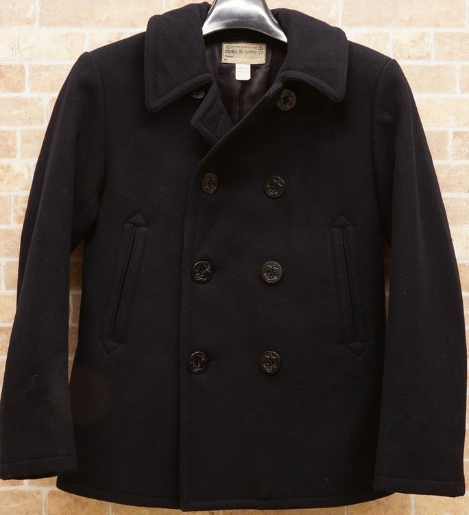 ダブルアールエル) RRL ウール Pコート L Wool pea coat 2015年 モデル