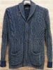 (���ե������) Ralph Lauren ����ǥ��� ���åȥ� ���硼�� �����ǥ����� M Indigo Cotton Shawl Cardigan