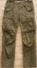 (���֥륢���륨��) RRL ���åȥ� �ݥץ�� �������ѥ�� ������ ���꡼�� 28 Cotton Poplin Cargo Pant Dark Olive