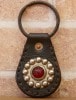 (���֥륢���륨��) RRL �����åƥ� �쥶�� �����ե��� Studded Leather Key Fob �����ꥢ��