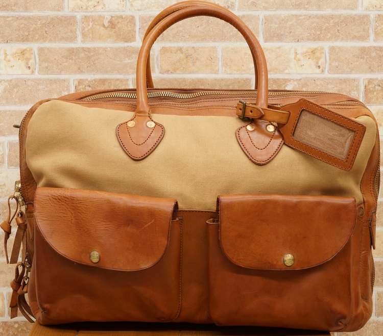 RRL キャンバスレザー トラベルバッグ RRL キャンバスレザー トラベルバッグ RRL キャンバスレザー トラベル