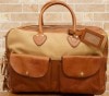 (���֥륢���륨��) RRL �쥶�� ����� �����Х� ������ �Хå� Leather and canvas cargo bag