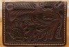(���֥륢���륨��) RRL �ġ���� �쥶�� ������ ������å� �������֥饦�� Tooled Leather Card Wallet