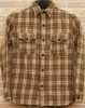 ʥ֥륢륨RRL إӡ å  ꡼ x ꡼  Heavy weight Plaids Workshirt Cream