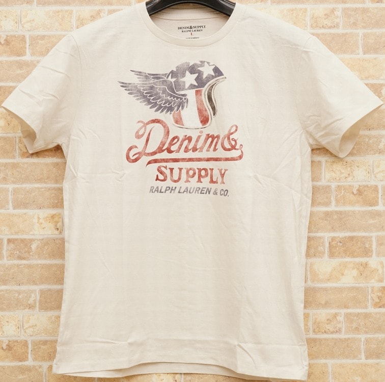 2点まとめDENIM&SUPPLY デニム&サプライ　ラルフローレン白Tシャツ 2点まとめDENIM&SUPPLY デニム&サプライ ラルフローレン白T