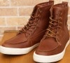 (���ե������) Ralph Lauren �쥶�� tynedale �֡��� ��� Lether Boots Brown