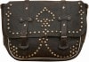 (���֥륢���륨��) RRL �����ꥢ��쥶�� ���ɥ�Хå� �����å� ��� �֥�å� Embossed Leather Saddle Bag