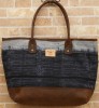 (Will Leather Goods) ������ �쥶�����å� ����ǥ��� �Хƥ��å� �ȡ��� �Хå� No.3 The Indigo Batik Tote