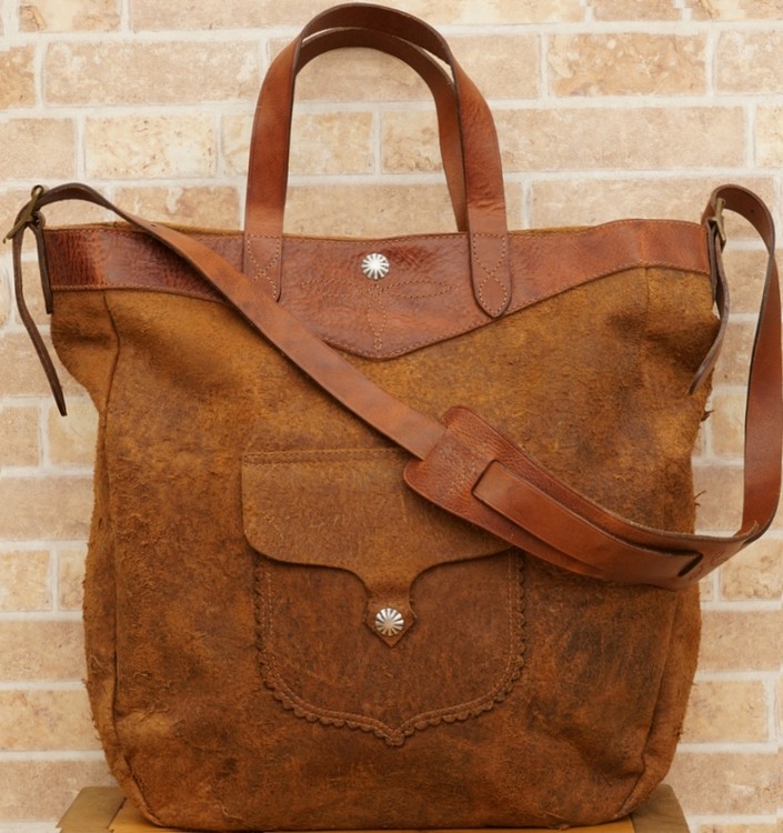名作　RRL Suede Ranch Tote OS RRL ダブルアールエル Ranch Suede Tote スエードトート (RRL/トート