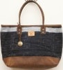 (Will Leather Goods) ������ �쥶�����å� ����ǥ��� �Хƥ��å� �ȡ��� �Хå� No.4 The Indigo Batik Tote