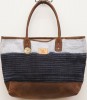 (Will Leather Goods) ������ �쥶�����å� ����ǥ��� �Хƥ��å� �ȡ��� �Хå� No.6 The Indigo Batik Tote