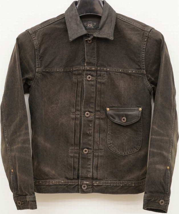 ダブルアールエル) RRL カウボーイ デニム ジャケット Erie